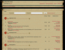 Tablet Screenshot of forum.vespertales.de